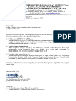 Surat Informasi Penyelenggaraan UKMP2DG Periode Agustus 2020 - Edisi Pandemi Covid 19 (Dekan - Kaprodi IPDG)