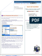 Excel 2 Menjalankan Excel