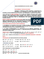 Suma Algebraica Y Resta de Polinomio: Completando