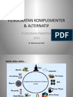 Pengobatan Komplementer & Alternatif