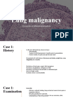 Lung Malignancy: An Overview of Different Presentations