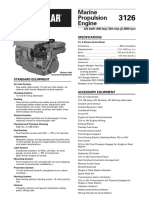 Marine Propulsion Engine: Specifications