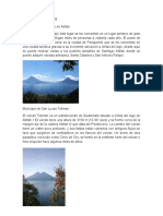 Guatemala: Atitlán y Tolimán