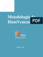 Metodologia de HumVenezuela Marzo 2020