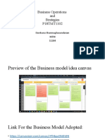 Business Operations and Strategies P18TMT1102: Darshana Shanmughasundaram MTM 11284
