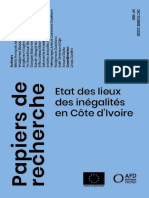 Etat Des Lieux Des Inégalités en Côte D'ivoire