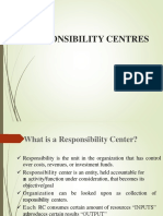 Responsibility Centres