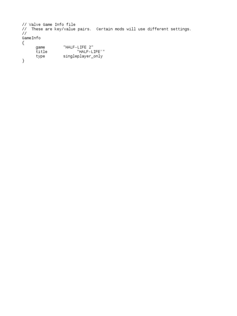 Game Info | PDF