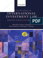 The Foundations of International Investment Law