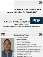Pengelolaan Klinik Dan DPM Di Era Uhc, Pit Pdui 2018