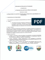 Convocatoria Especialidad Primaria