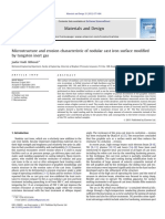 Abboud, J. H. (2012). Microstructure and Erosion Characteristic of Nodular Cast Iron Surface Modified by Tungsten Inert Gas. Materials & Design