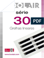 Grelhas Lineares - Documentação Técnica