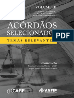 Acórdãos Selecionados CARF - Temas Relevantes 2017 - Volume 3