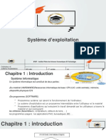 Chapitre 01 Introduction Au Système D'exploitation V