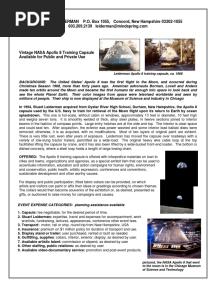 Leiderman Apollo 8 Training Capsule 2013 10pp