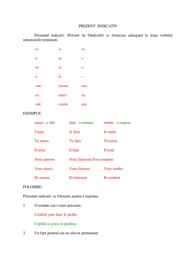 S Ennuyer A L Imparfait Prezent Indicativ | PDF | Conjugaison | Mécanique du langage