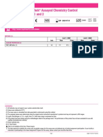 Lyphocheck Assayed Chemistry Control