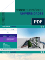 CONSTRUCCIÓN DE UNIVERSIDADES