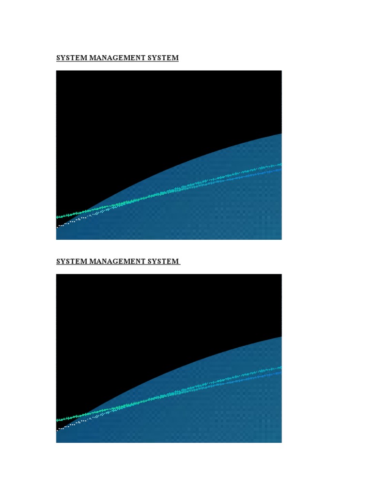 Comprehensive System Management Overview | PDF
