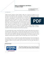 Financial Distress - Vishal Retail A Case Study