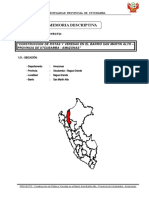 1.- Memoria Descriptiva - SAN MARTIN ALTO