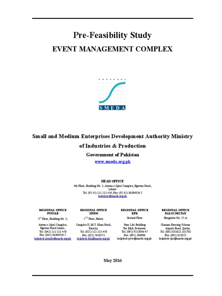 Event Management Complex Rs. 82.36 Million May-2016 | PDF | Internal ...