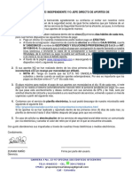 Compromiso Yterude Aportes Actual PDF
