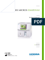 Horiba ABX Micros ES60_ESV60 - Service Manual