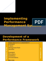 Implementing Performance Management System