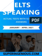 IELTS Speaking Actual Tests 2021