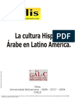La Cultura Hispano Árabe en Latino Ámerica - (PG 1 - 5)