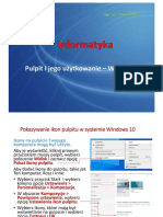 Pulpit I Jego Użytkowanie - Windows10