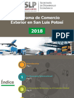 Panorama de Comercio Exterior 2018