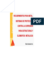 Tecnologia de Recubrimiento en Superficies Metalicas