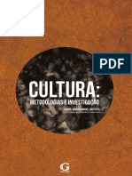 Cultura Metodologias e Investigacao e Book