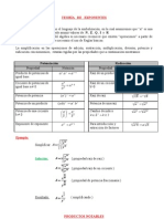 Teoria de Exponentes