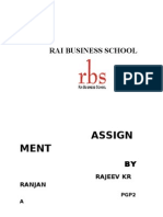 RAI Business School Assignment on Environment Protection Act