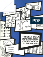 Teoría de La Información, Codificación Y Lengua Jes: Gonzalo Cuevas Agustln