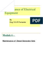 PP8 _Maintenance of Diesel Generator Sets