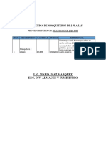 Ficha Tecnica Mosquiteros CP 07