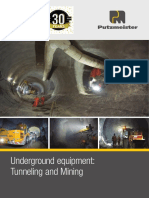 Mobile Concrete Pumps 46-5 and 47-5 Underground Equipment: Tunneling and Mining