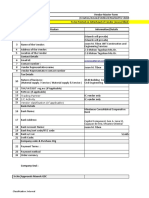 Vendor Master Form: Trading Partner I/C Activity Vendor Clasification (If Applicable)