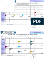 Jadwal Genap Guru TP. 20-21 Shift 1