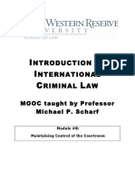 Intlcriminallaw Reading Assignment M8 Readings