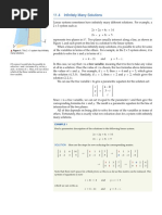 11.4 Infinitely Many Solutions: Figure 1: This