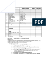 PENENTUAN KADAR Fe Contoh