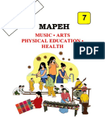 Mapeh 7: Music - Arts Physical Education - Health