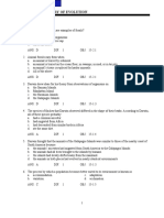 Chapter 15-Theory of Evolution: Multiple Choice