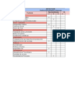 Análisis POAM con oportunidades y amenazas en factores Económicos, Socioculturales, Demográficos, Ambientales, Políticos y Tecnológicos